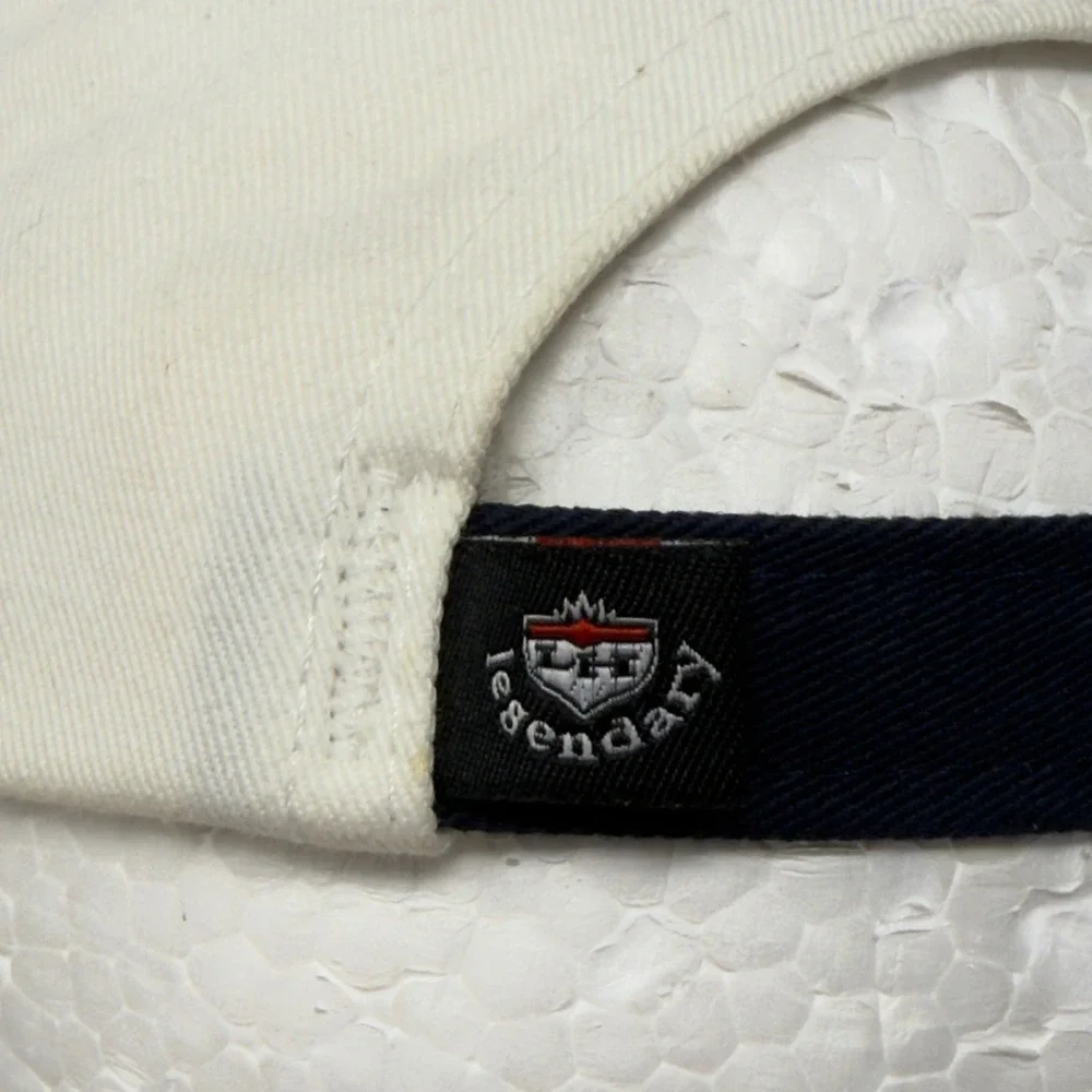 Portland Golf Club 2003 Guest Classic Golf Hat‎ White Navy Blue Adjustable Strap
